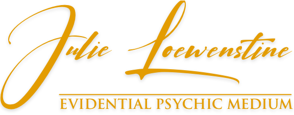 Julie Lowenstine evidential psychic medium logo